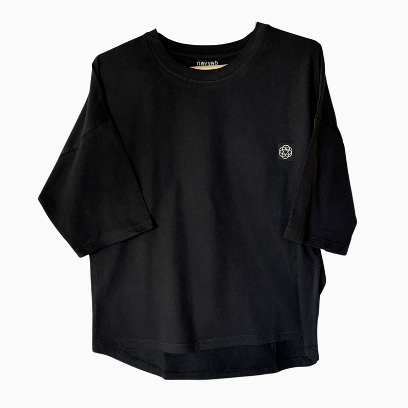 Boxy T-shirt - Black